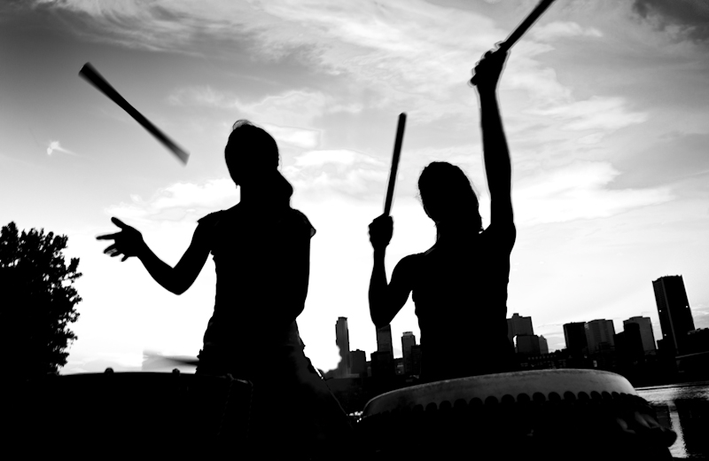 2taiko and Montreal skyline